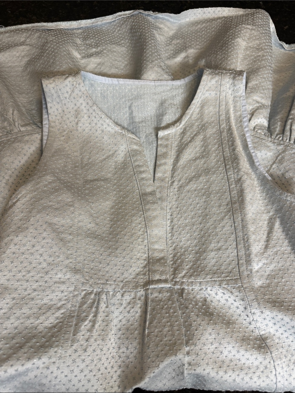 Tennis night out sequins dress Light Blue M - Picture 5 of 8